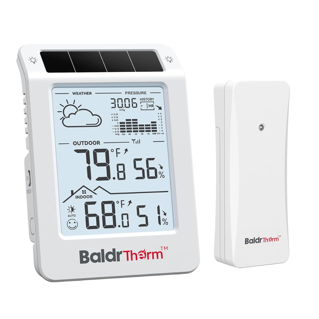 BaldrTherm Wireless Dual-Zone Weather Station