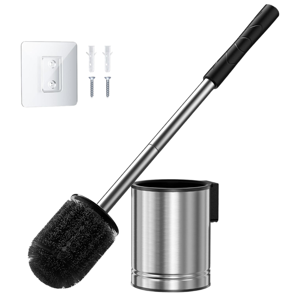 HAMITOR Toilet Bowl Brush Holder Set