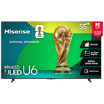 55" Hisense Class U6 Series 4K Ultra HD Smart LED TV