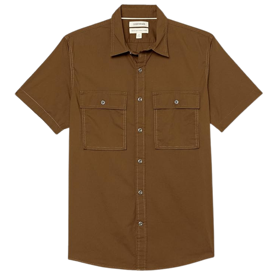 Amazon Essentials Men's Standard-Fit Utility Shirt