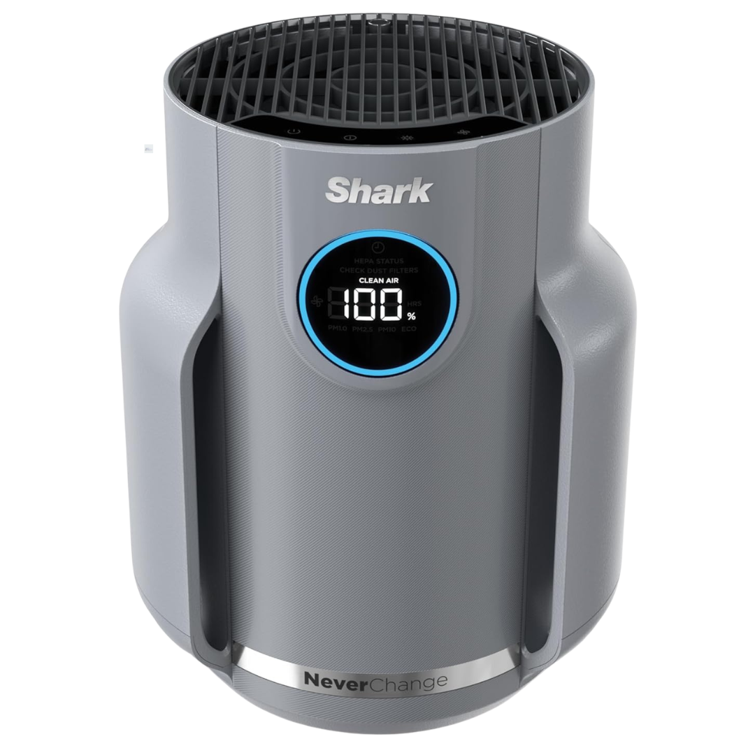 Shark NeverChange Compact Pro Air Purifier, 250 Sq Ft