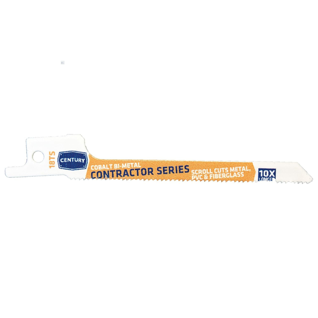 Century Drill & Tool 07401 4" Contractor Series Bi-Metal Reciprocating Saw Blade