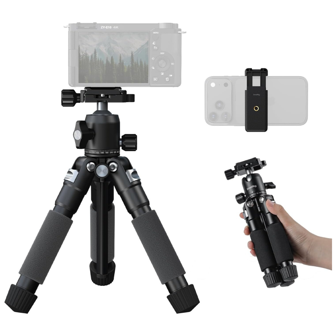 SmallRig VT-20Pro 21.2"/ 53.8cm Camera & Phone Mini Tripod