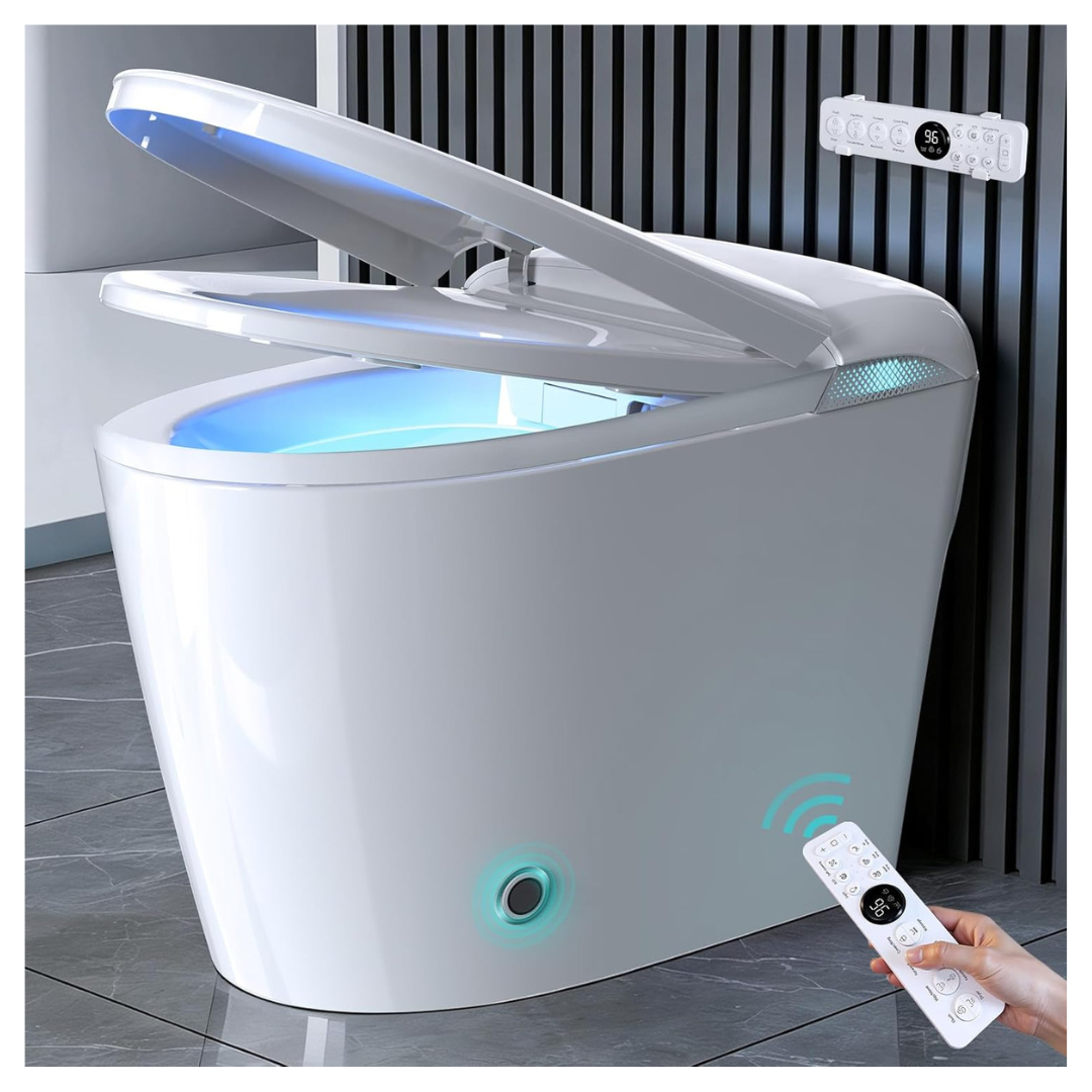 Smart Toilet With Tank