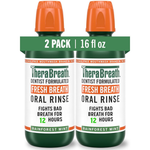 2-Pack TheraBreath Fresh Breath Mouthwash