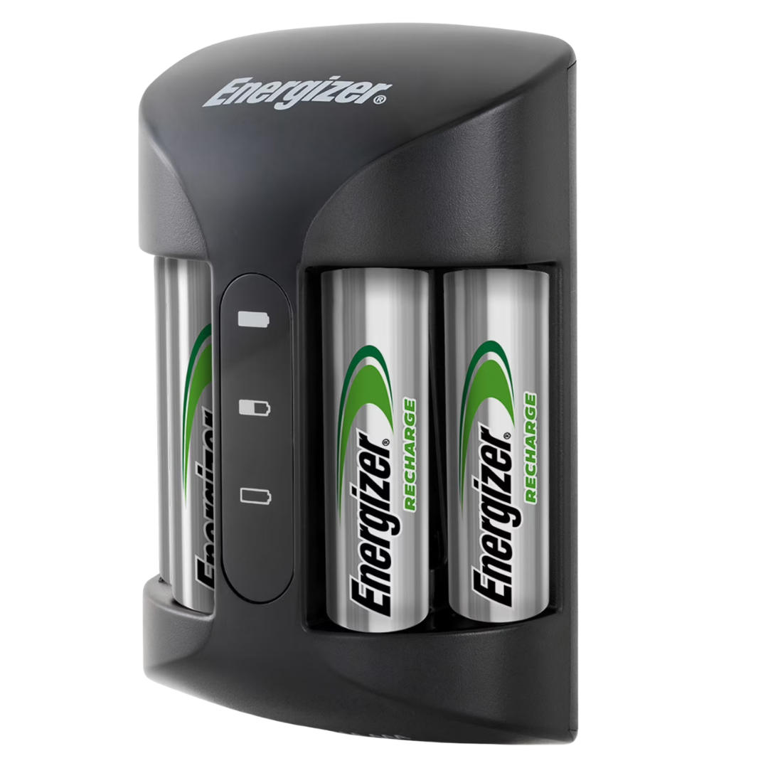 Energizer Recharge Pro AA & AAA Battery Charger W/ 4 AA Batteries