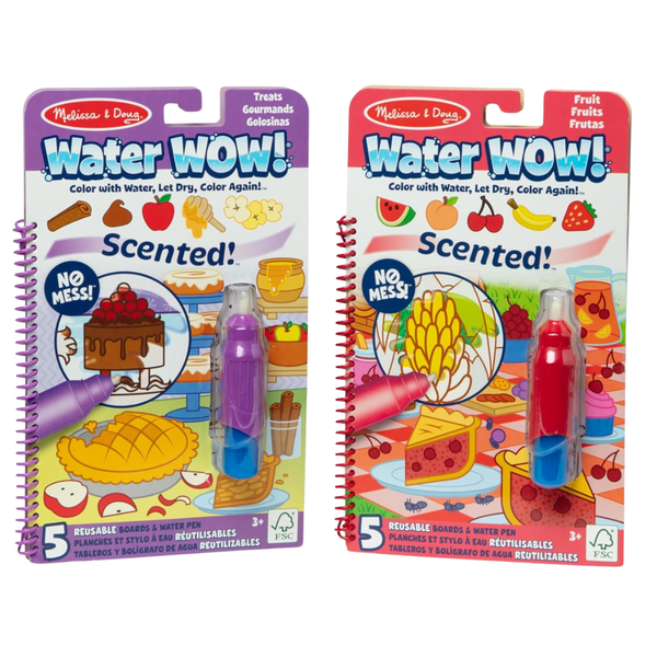 2-Pack Melissa & Doug Water Wow! Scented Coloring Set