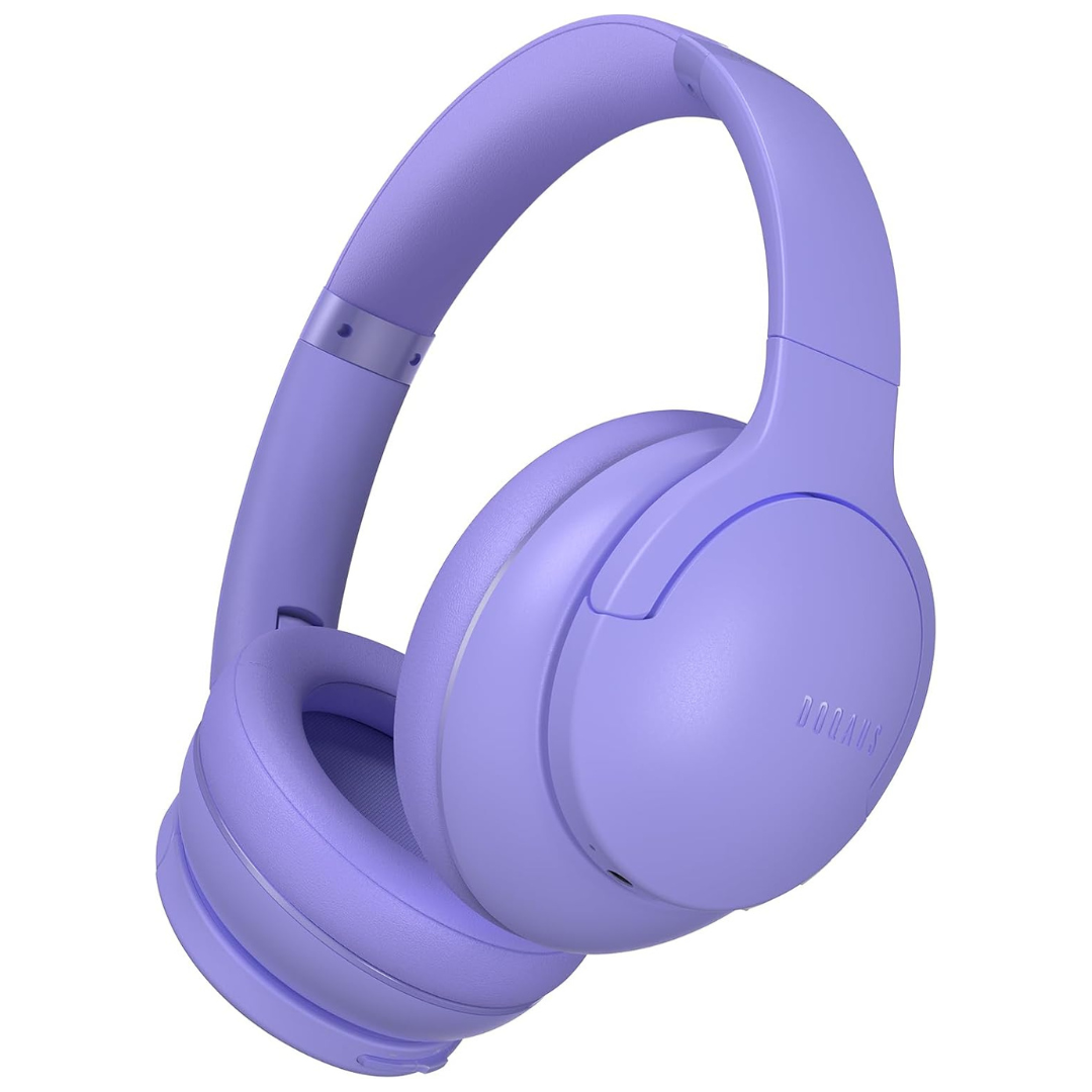 Over-Ear Bluetooth Headphones With 90-Hour Playtime