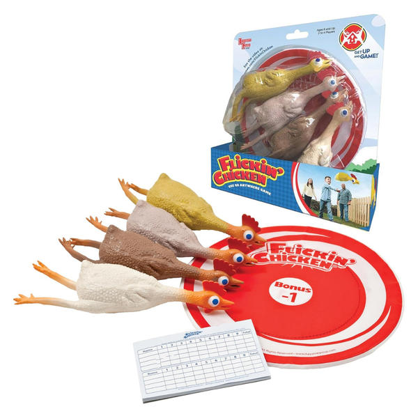 University Games Flickin' Chicken Target Toss Game