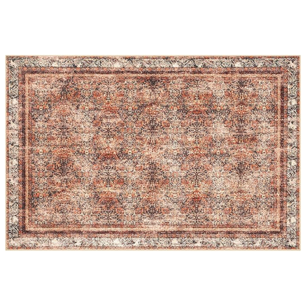 6' x 9' Washable Non-Slip Area Rug