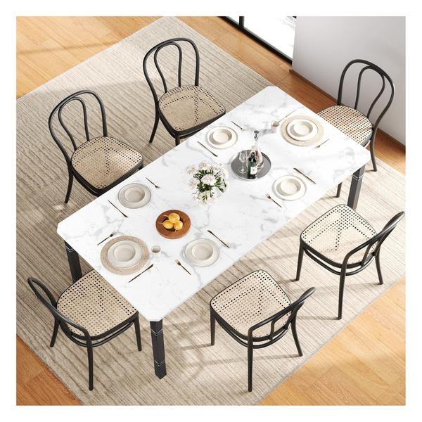 Garvee 78" Large Industrial Dining Table