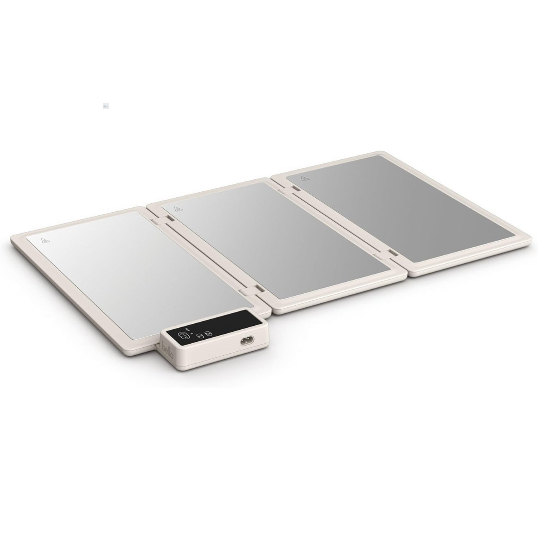 bella Fold & Store Warming Tray W/ Adjustable Temperature & Timer