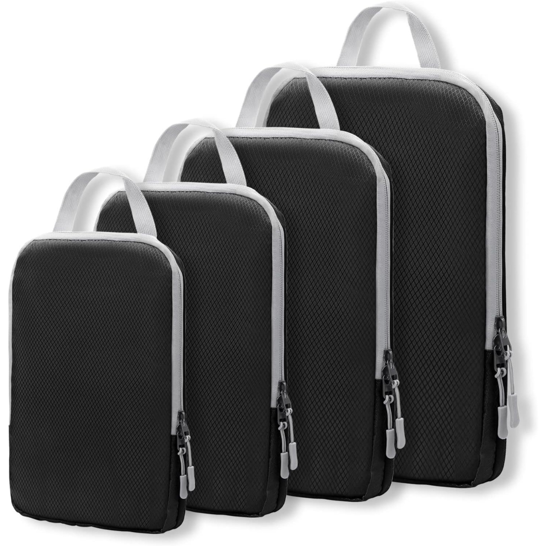 4-Pack Woomada Compression Packing Cubes