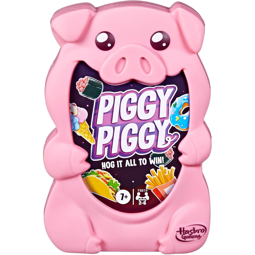 2-Count Hasbro Gaming Piggy Piggy Card Game