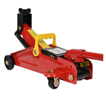 2 Ton Heavy Duty Steel Hydraulic Racing Low Profile Floor Jack (Red)