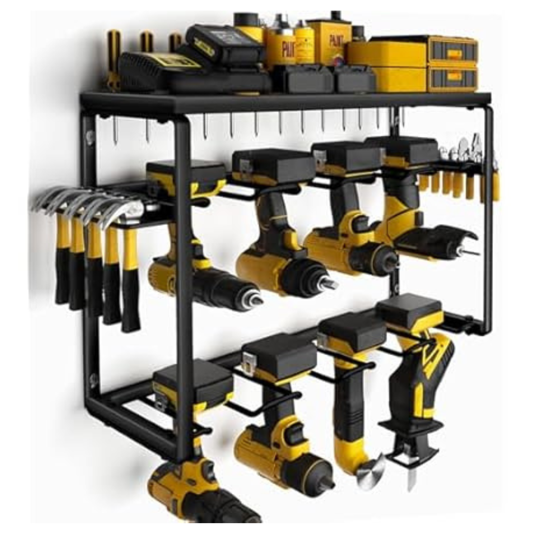 Spampur 3 Layer Metal Storage Power Tool Organizer