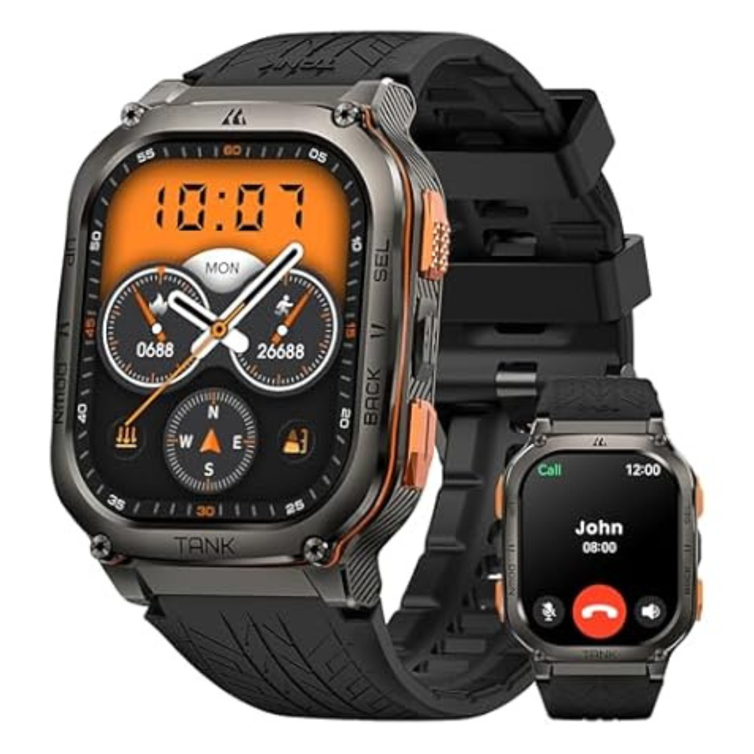 Amaztim Waterproof 6 Satellite Positioning/Compass Military Smartwaches