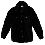 Amazon Essentials Women's Oversized Teddy Sherpa Shirt Jacket