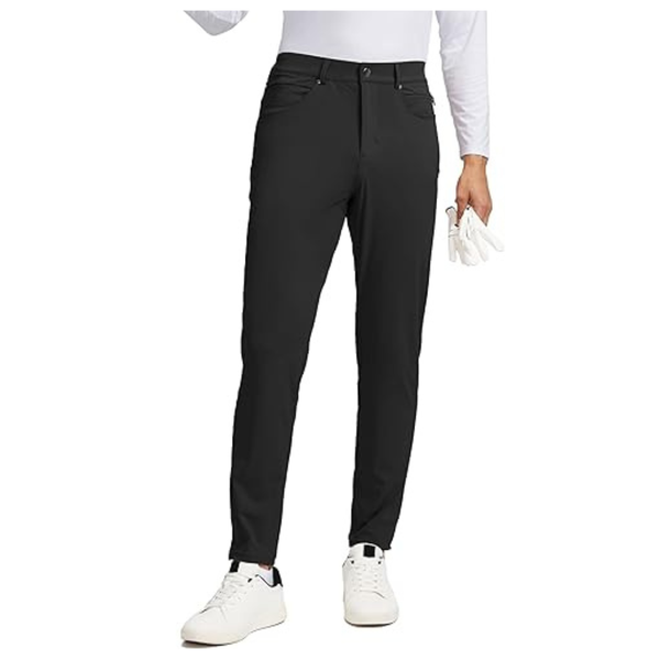 Gradual Men's Slim Fit Stretch Golf Pants With 6 Pockets (Various)