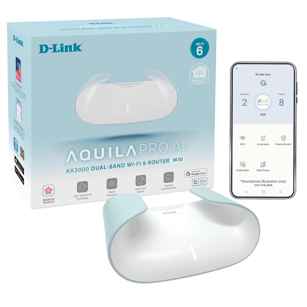D-Link AX3000 WiFi 6 Mesh Router (M30)