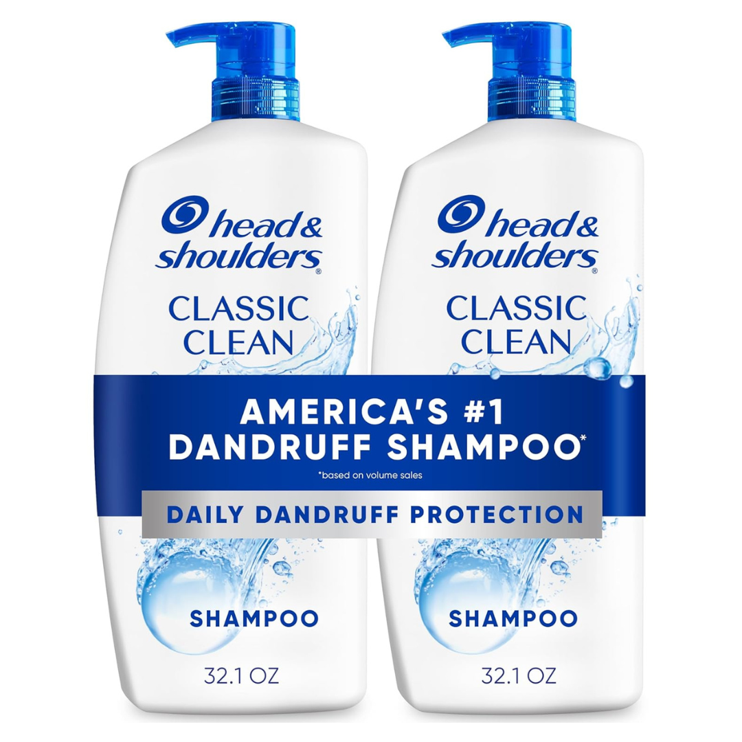 2-Pack Head And Shoulders 32.1oz Anti Dandruff Shampoo (Classic Clean)