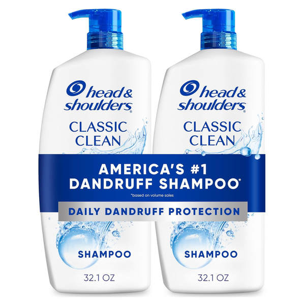 2-Pack Head And Shoulders 32.1oz Anti Dandruff Shampoo (Classic Clean)