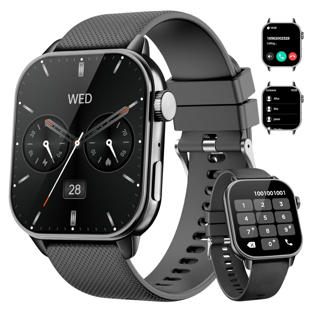 1.85'' AMOLED HD Fitness Smartwatch With 120+ Sports Modes