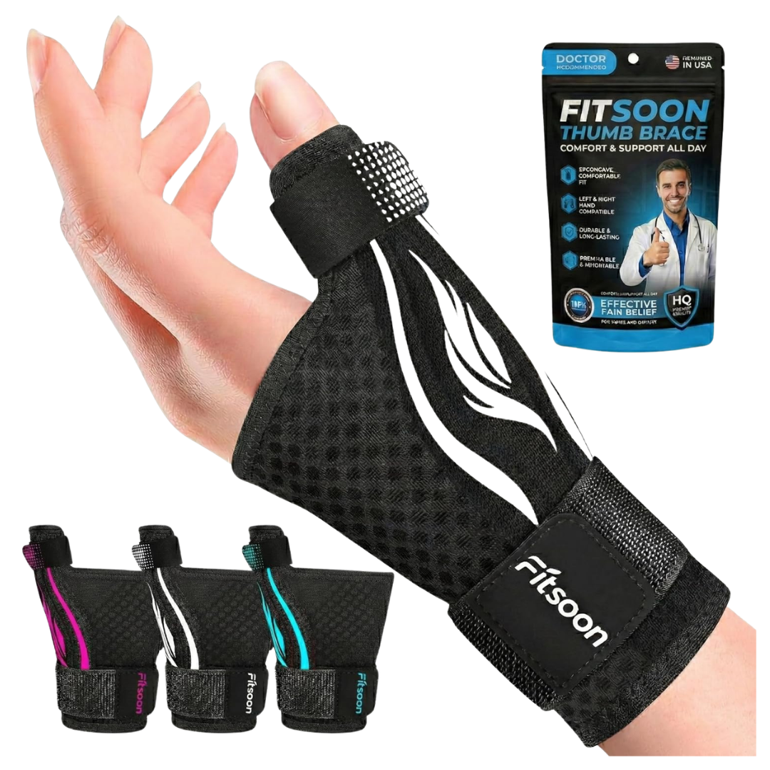 Fitsoon Upgraded Thumb Wrist Brace
