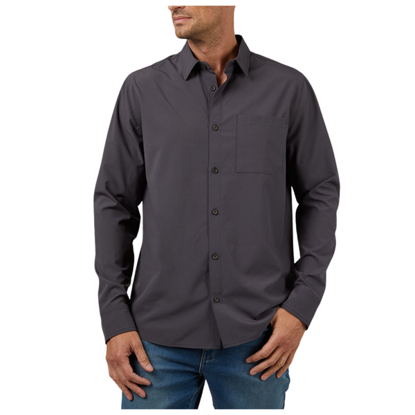 32 Degrees Men's Casual Long Sleeve Dress Shirt