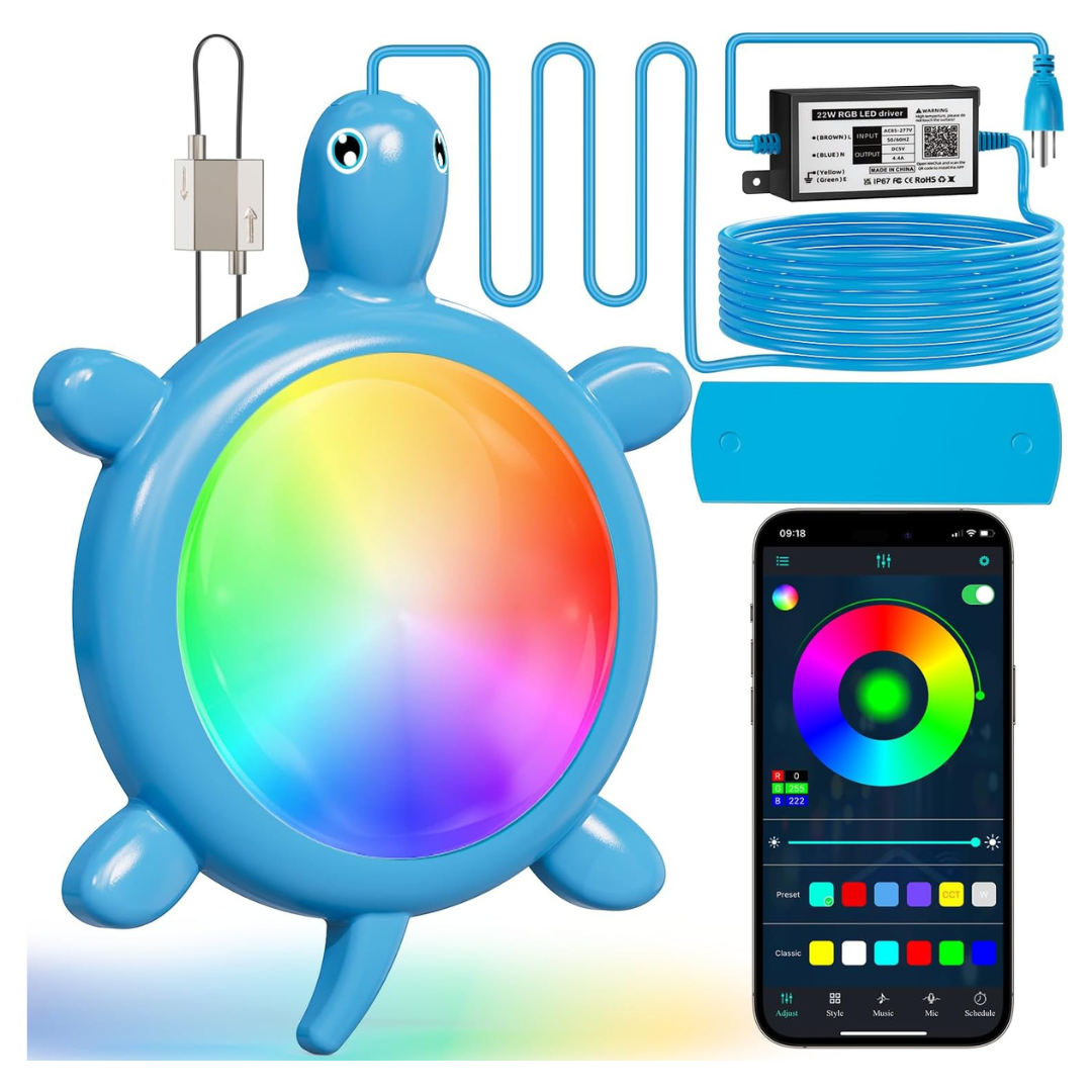 Priorare 22W Underwater Magnetic LED Pool Lights