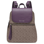 Calvin Klein Women's Elaine Signature Key Item Flap Backpack