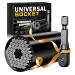 Universal Socket Tools Set With Power Drill Adapter (7-19mm)