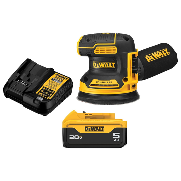 Dewalt 20V MAX Random Orbital Sander Kit (DCW210P1)