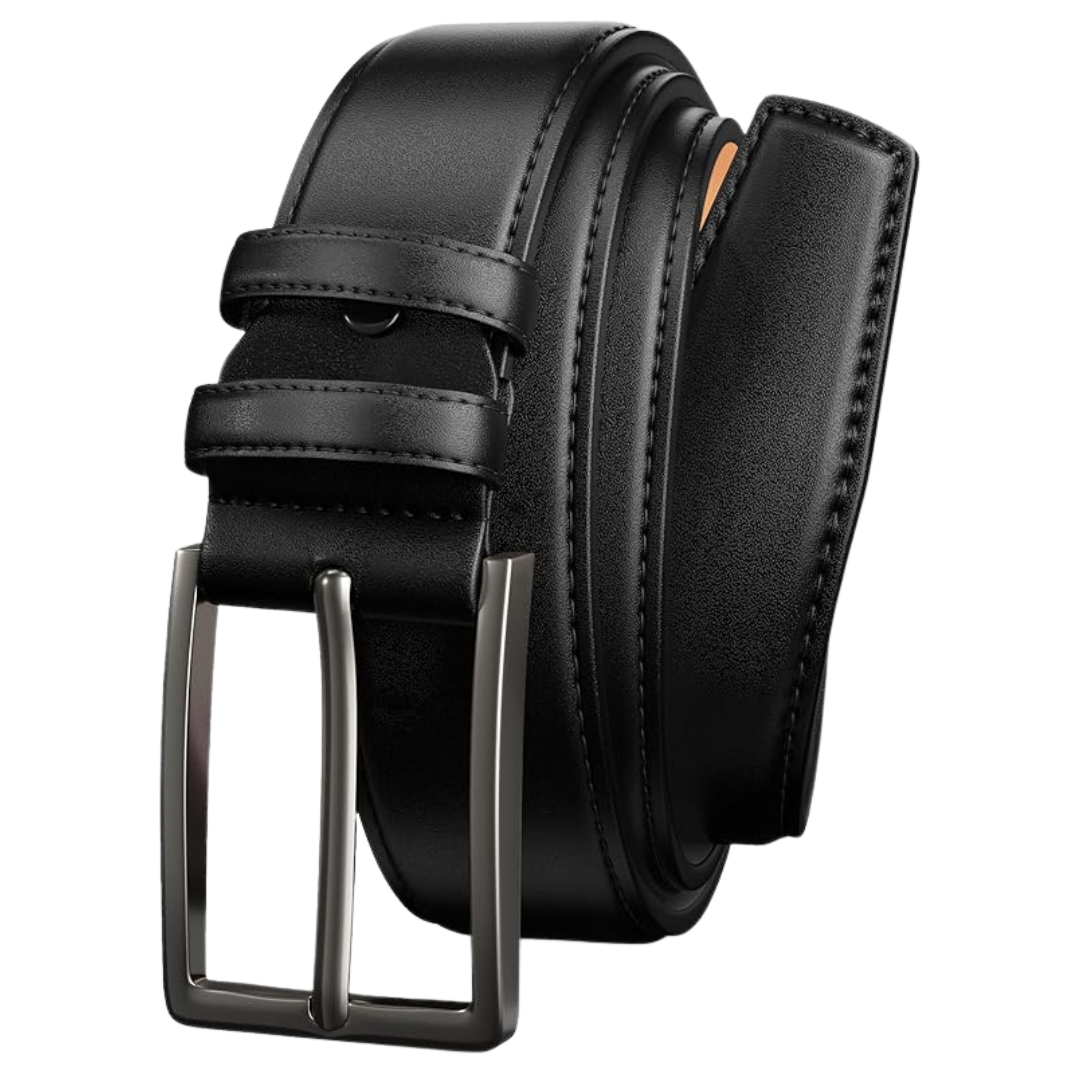 Men's Leather 1.38" Width Dress Casual Belt