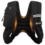 Homesure Adjustable 5-30 lb Weight Vest W/ Reflective Strips