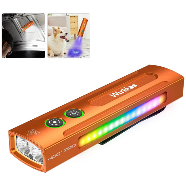 Wurkkos 1200 Lumens 6-in-1 Magnetic Flashlight