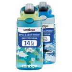 2-Pack Contigo 14oz Aubrey Kids Water Bottle