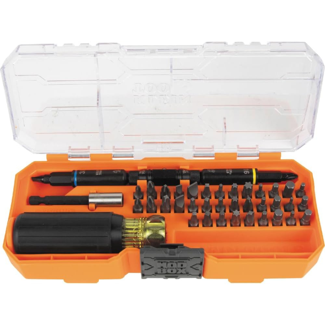 46-Piece Impact-Rated Multi-Bit Screwdriver