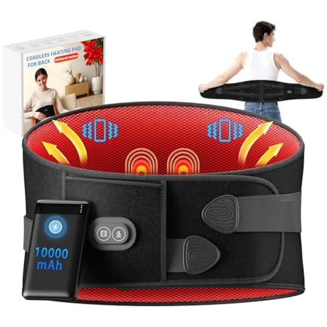 10000mAh Portable Heating Pad Lower Back Massager