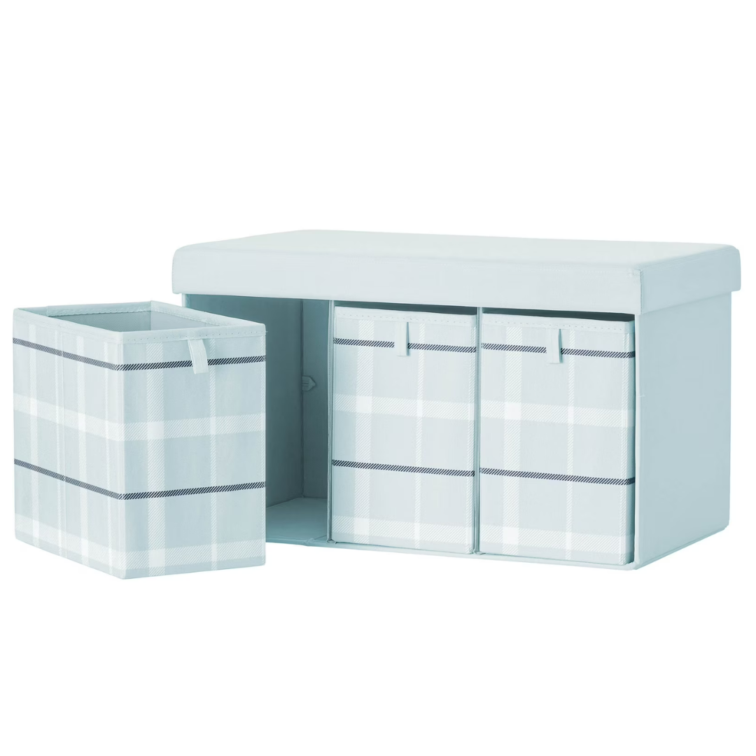 Kvell 28" Child's Storage Bench with Three Drawers