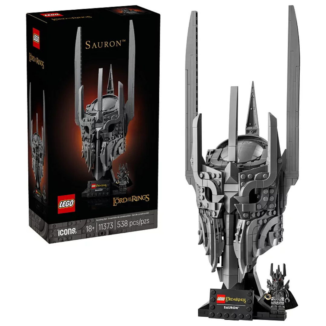 LEGO Icons The Lord of the Rings Sauron's Helmet 11373 Building Kit (538 Pieces)