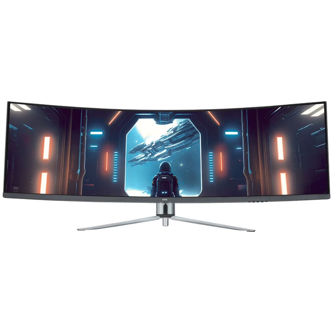 49" onn 100133225 Curved 144Hz 1ms VA Gaming Monitor