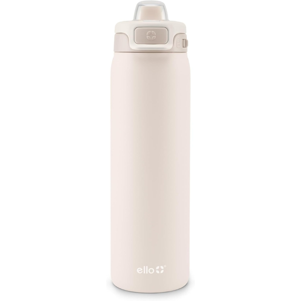22-Oz Ello Pop & Fill Double Walled Vacuum Insulated Water Bottle