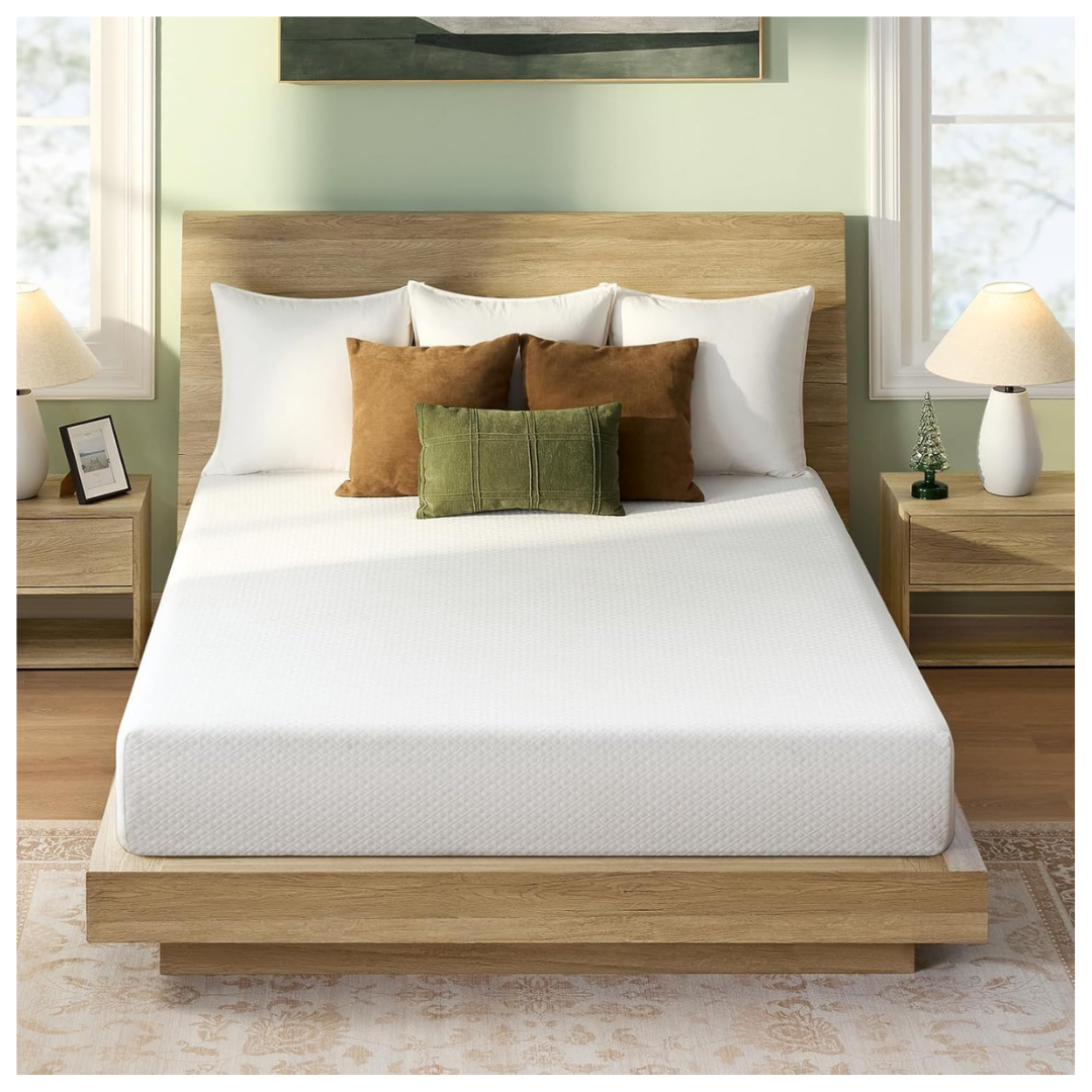 6" Rolanstar Twin Gel Memory Foam Mattress In A Box