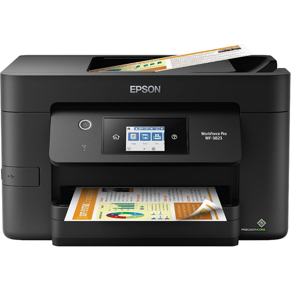 Epson Workforce Pro WF-3823 Wireless Network Color Inkjet 4-in-1 Printer