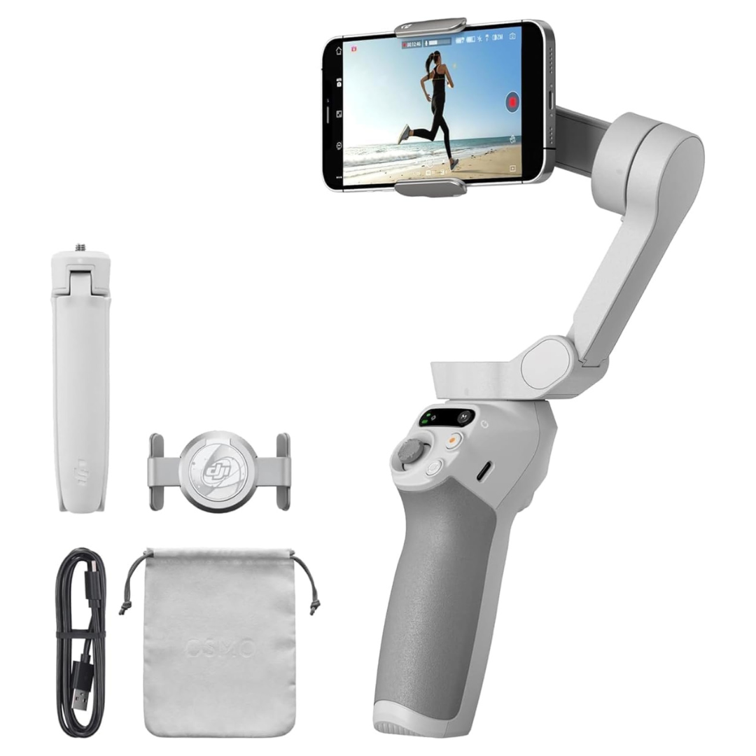 DJI Osmo Mobile SE Intelligent Foldable 3-Axis Phone Gimbal
