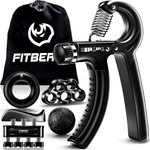 5-Piece FitBeast Forearm & Hand Grips Strengthener Kit (Various Colors)