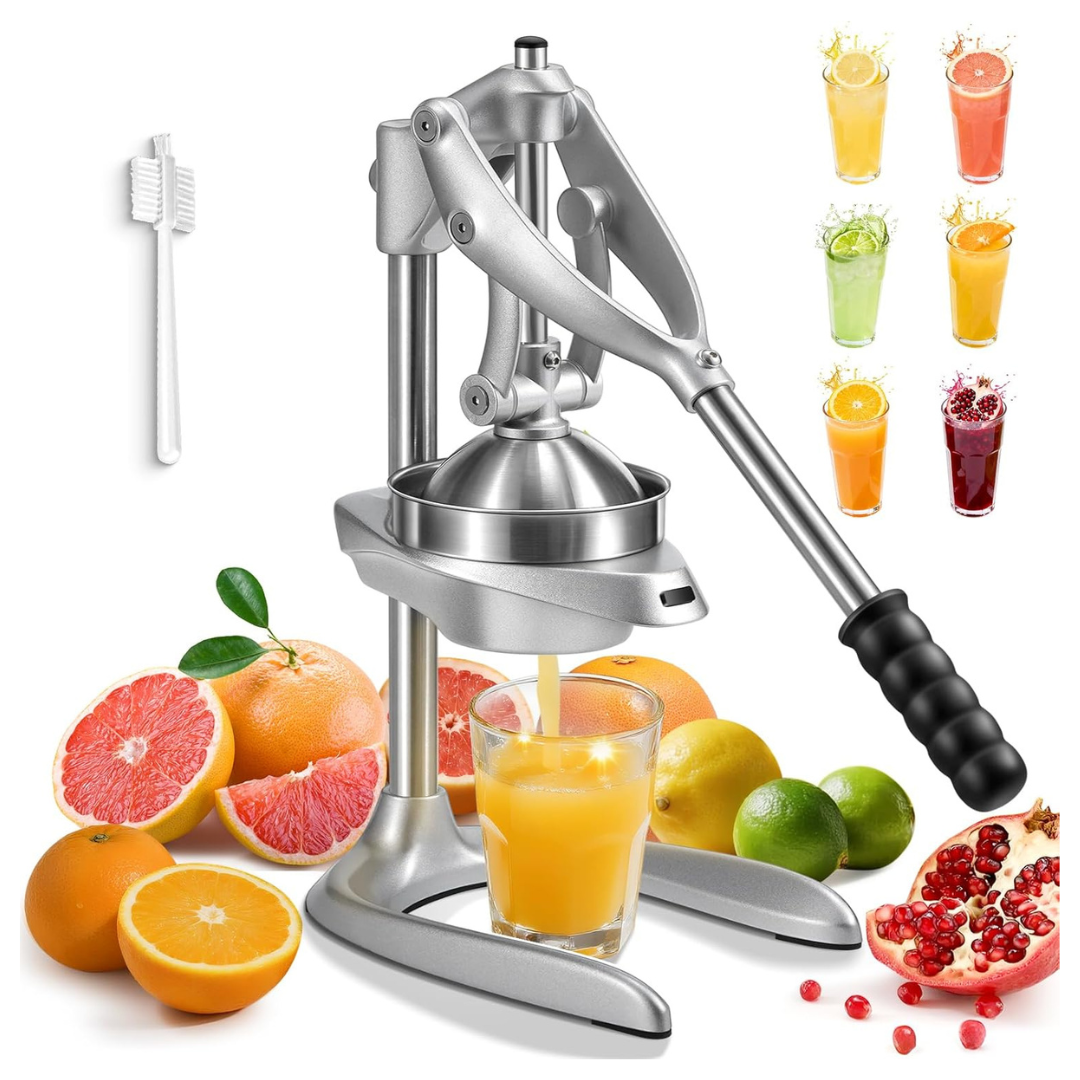 Effortless Stainless Steel Heavy Duty Citrus Squeezer