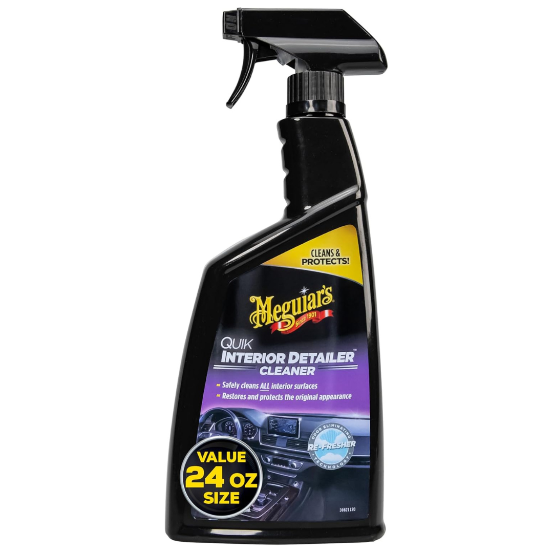 Meguiar's G13624SP Quik Interior Detailer Cleaner (24 Oz)