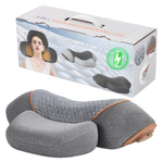 3-In-1 Rechargeable Neck Massager Pillow With Heating & Traction